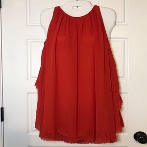 ❣️NWOT Ark & Co. tier back scallop edge dress